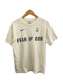 【中古】NIKE◆FEAR OF GOD M NRG W TOP/Tシャツ/S/コットン/CRM/CU4699-133【メンズウェア】