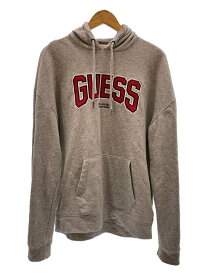 【中古】GUESS◆パーカー/L/コットン/GRY/M93Q34K8S50【メンズウェア】