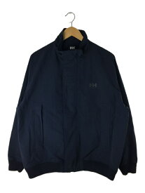 【中古】HELLY HANSEN◆ナイロンジャケット/L/ナイロン/NVY/無地/HOE12303【メンズウェア】