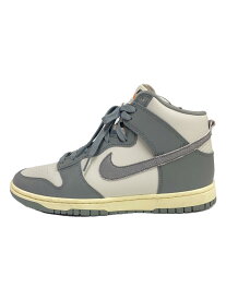 【中古】NIKE◆DUNK HI RETRO SE_ダンク HIGH レトロ SE/28cm/GRY【シューズ】