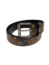 【中古】Supreme◆25SS/Last Supper Leather Belt/ベルト/レザー/総柄/メンズ//【服飾雑貨他】