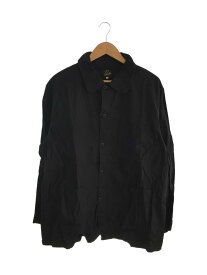 【中古】Needles◆タグ付/D.N. COVERALL/カバーオール/L/コットン/BLK/無地/KP191【メンズウェア】