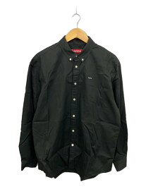 【中古】Supreme◆24FW/Small Box Shirt/長袖シャツ/M/コットン/ブラック【メンズウェア】