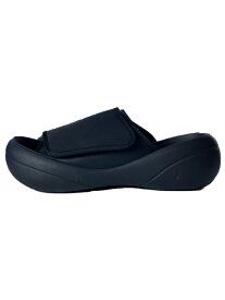 【中古】RegettaCanoe◆サンダル/L/BLK/Re:getA × LANTIKI / Reform - black【シューズ】