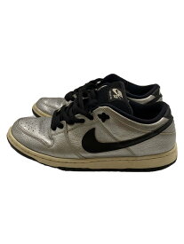 【中古】NIKE◆DUNK LOW PREMIUM SB/ダンクロープレミアム/シルバー/313170-024/27.5cm/SLV【シューズ】