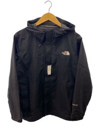 【中古】THE NORTH FACE◆CLOUD JACKET_クラウドジャケット/M/ゴアテックス/BLK【メンズウェア】