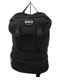 【中古】BACH◆リュック/--/BLK/無地【バッグ】