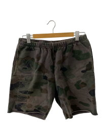 【中古】Supreme◆ショートパンツ/S/コットン/マルチカラー/カモフラ/Overdyed Seatshort/20ss【メンズウェア】