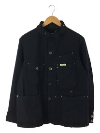 【中古】Engineered Garments◆カバーオール/ワークジャケット/M/ウール/NVY/無地【メンズウェア】