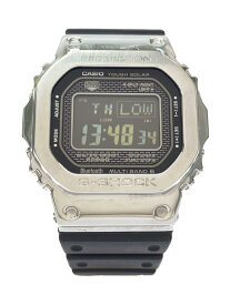 【中古】CASIO◆ソーラー腕時計・G-SHOCK/デジタル/SLV【服飾雑貨他】