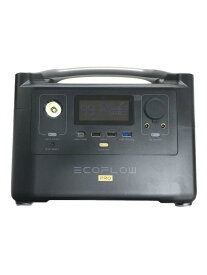 【中古】ECOFLOW/RIVER Pro 720Wh/キャンプ用品/ポータブル電源/バッテリー/BLK【スポーツ】