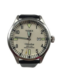 【中古】TIMEX◆クォーツ腕時計/アナログ/--/IVO/BLK/TW2P83900【服飾雑貨他】