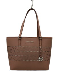 【中古】MICHAEL KORS◆トートバッグ/--/PNK/無地/35H7STVT6L【バッグ】