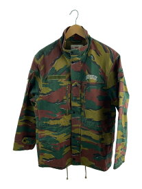 【中古】Supreme◆18SS/Infantry Jacket/スレ・アタリ有/ミリタリージャケット/S/コットン/KHK/カモフラ【メンズウェア】