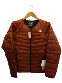 【中古】THE NORTH FACE◆ダウンジャケット/M/ナイロン/ORN/無地/NY82213【メンズウェア】