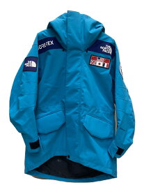 【中古】THE NORTH FACE◆TRANS ANTARCTICA PARKA_トランスアンタークティカパーカ/M/ナイロン/BLU【メンズウェア】