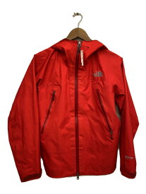 【中古】THE NORTH FACE◆CLIMB LIGHT JACKET/S/ゴアテックス/レッド/NP10113【メンズウェア】