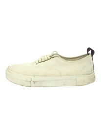 【中古】EYTYS◆ローカットスニーカー/44/WHT/キャンバス【シューズ】