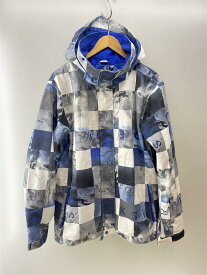 【中古】QUIKSILVER◆ウェアー/JKT/モザイク/M/BLU【スポーツ】