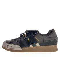 【中古】adidas◆ローカットスニーカー/24.5cm/BLK/レザー/hp6178【シューズ】