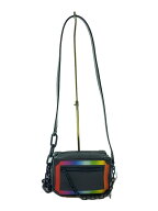 【中古】LOUIS VUITTON◆ミニ・ソフトトランク_タイガ・レインボー_マルチカラー/牛革/BLK//【バッグ】