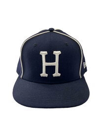 【中古】HUF◆キャップ/7 1/2/ウール/NVY/無地/メンズ【服飾雑貨他】