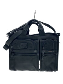 【中古】TUMI◆2WAYブリーフケース/ナイロン/BLK/ショルダーバッグ【バッグ】