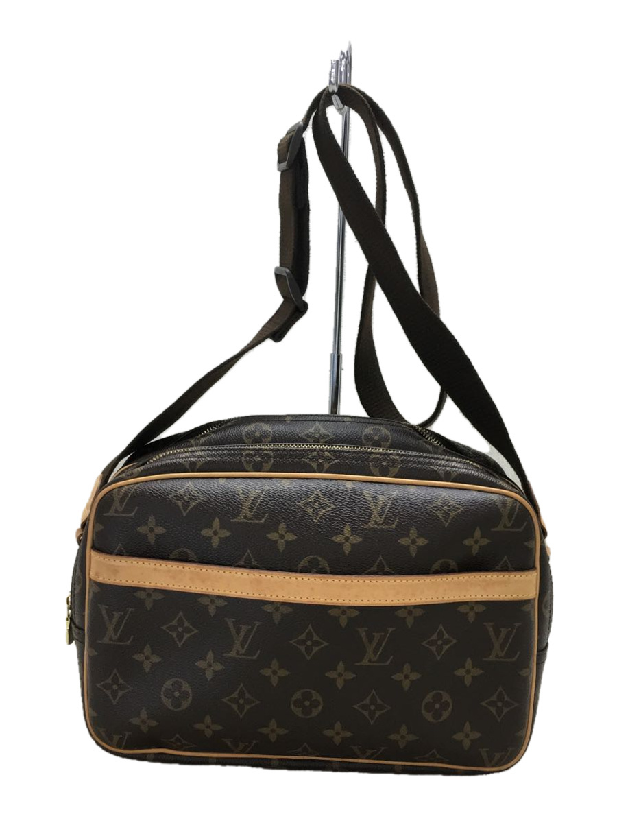 Used Louis Vuitton /Reporter Pm/Shoulder Bag/Pvc/Brw/Allover  Pattern/M45254/Sp10
