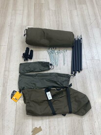 【中古】GRIP SWANY◆テント/1~2人用/カーキ/GST-01/ファイヤープルーフGSテント/パップ/難燃/軍幕//【スポーツ】