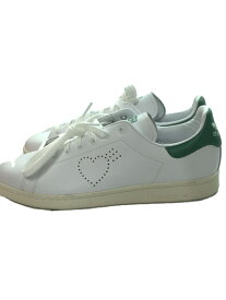 【中古】adidas◆オリジナルス/STAN SMITH HUMAN MADE/スタンスミス ヒューマンメイド/ホワイト/FX4259/2【シューズ】