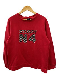 【中古】STUSSY◆スウェット/S/コットン/RED【メンズウェア】