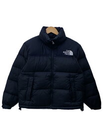 【中古】THE NORTH FACE◆SHORT NUPTSE JACKET_ショートヌプシジャケット/M/ポリエステル/BLK【レディースウェア】