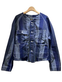 【中古】Needles◆Short Coverall/カバーオール/M/コットン/NVY/OT174//【メンズウェア】