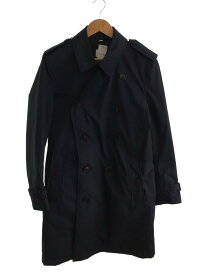 【中古】BURBERRY◆トレンチコート/46/ナイロン/NVY/無地/8018793/Nylon Wadded Trench Coat【メンズウェア】