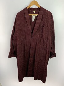 【中古】robe de chambre COMME des GARCONS◆90s/コート/--/コットン/ボルドー/ドット【メンズウェア】
