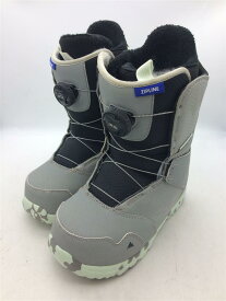 【中古】BURTON◆スノーボードブーツ/22cm/BOA/GRY/ZIP LINE/バートン【スポーツ】