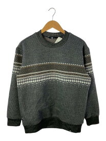 【中古】THE NORTH FACE◆WS TEKSWEATER_ウインドストッパーテックセーター/M/ポリエステル/GRY【メンズウェア】