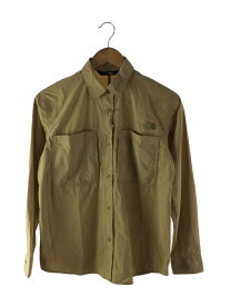 【中古】THE NORTH FACE◆NRW12302/Rustle Canopy Shirt/ラッスルキャノピーシャツ/M/ナイロン/BRW/【レディースウェア】