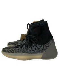 【中古】adidas◆YEEZY BSKTBL KNIT_イージー バスケットボール ニット/25cm/BLK【シューズ】