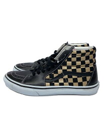 【中古】VANS◆ハイカットスニーカー/US9.5/GLD/レザー/V38PC【シューズ】