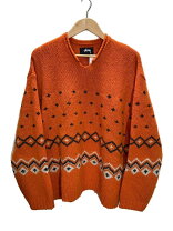 楽天市場】STUSSY（カラーオレンジ）（ニット・セーター｜トップス 