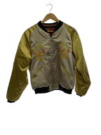 【中古】TAILOR 東洋◆スカジャン/L/ポリエステル/BEG/M18332【メンズウェア】