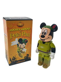【中古】MEDICOM TOY◆BE@RBRICK/400％/MICKEY MOUSE as PETER PAN/セブインイレブン限定//【ホビー】