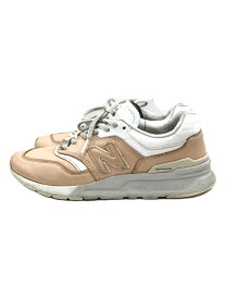 【中古】NEW BALANCE◆BEAUTY & YOUTH別注/ローカットスニーカー/24cm/CRM/CM997HDZ【シューズ】