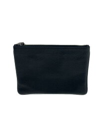 【中古】COACH◆セカンドバッグ/レザー/BLK/無地/A1880-29191【バッグ】