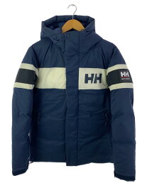 【中古】HELLY HANSEN◆ソルトダウンジャケット/M/ナイロン/NVY/HH11771【メンズウェア】