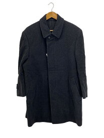 【中古】COMME des GARCONS HOMME DEUX◆ステンカラーコート/S/ウール/GRY/DC-94008S【メンズウェア】