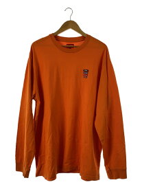 【中古】Supreme◆22SS/Precision L/S Top Orange/長袖Tシャツ/XL/コットン/ORN【メンズウェア】