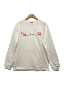 【中古】Christian Dior◆長袖Tシャツ/S/コットン/WHT/283J647A0554【メンズウェア】