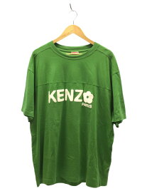 【中古】KENZO◆BOKE FLOWER 2.0/Tシャツ/XL/コットン/グリーン/FD55TS4094SG//【メンズウェア】